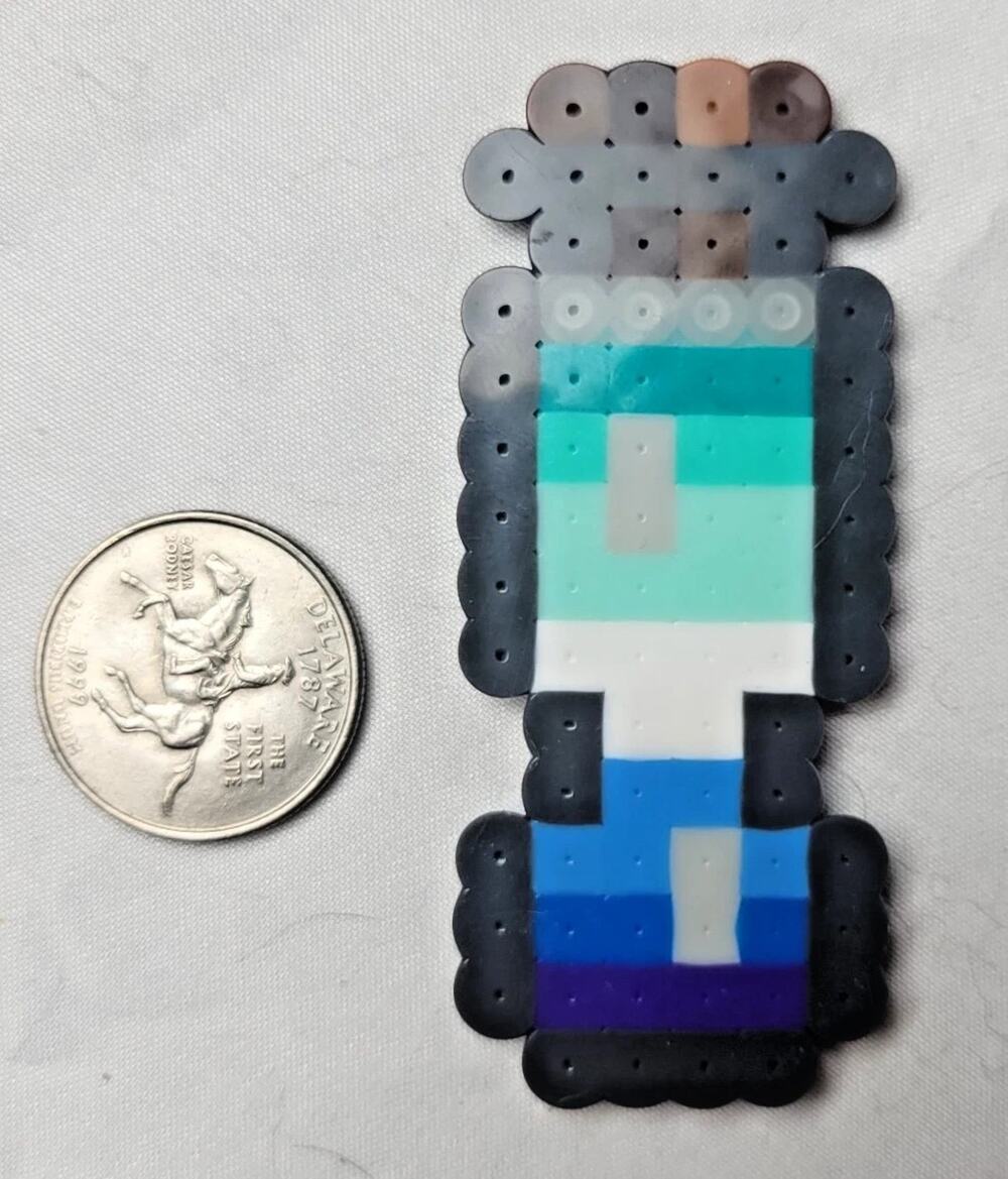 Gay (7 Stripe) LGBT Potion Perler Pixel Art